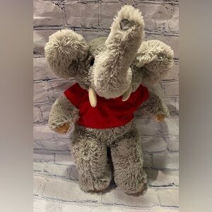 he bear factory elephant plush vintage stuffed animal 2001.